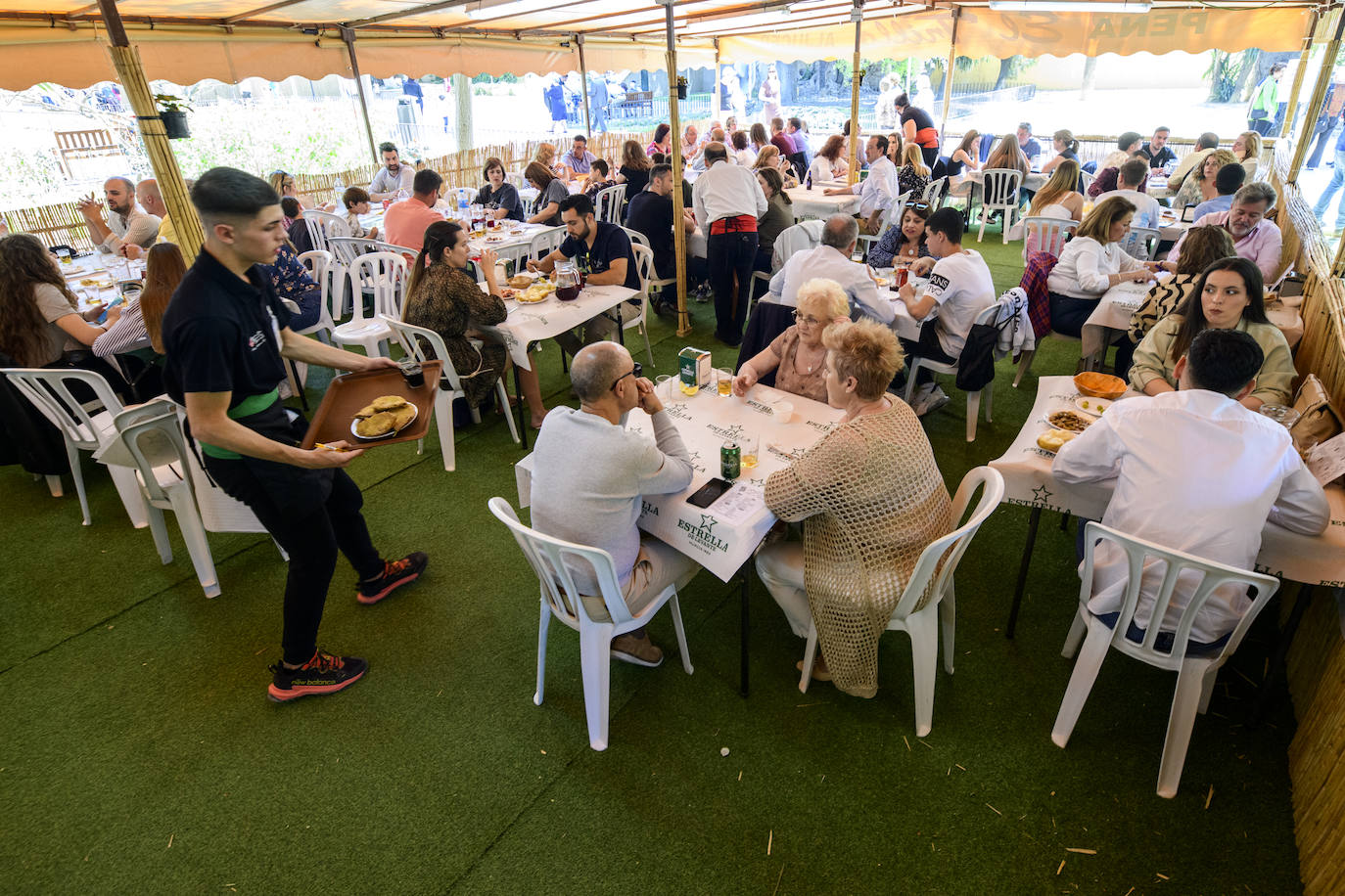La apertura de las barracas de Murcia, en imágenes
