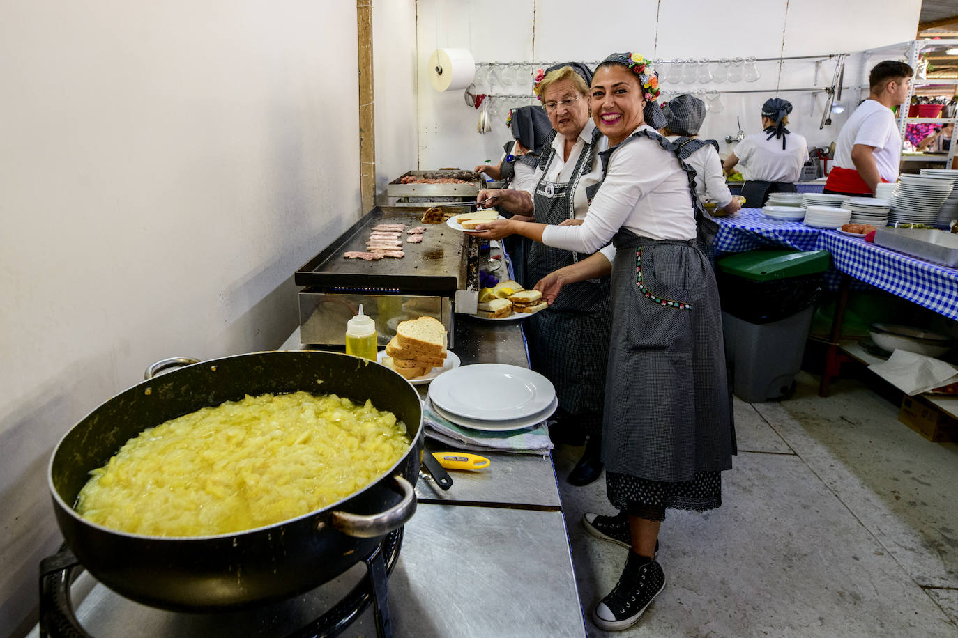La apertura de las barracas de Murcia, en imágenes