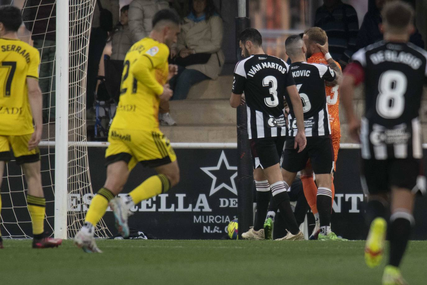 La victoria del Cartagena frente al Mirandés, en imágenes