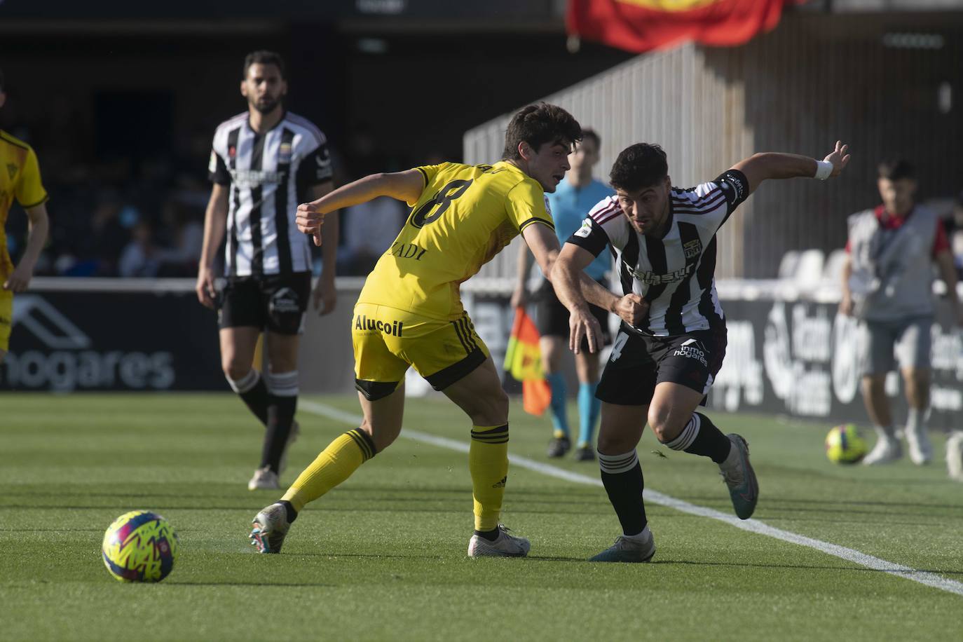 La victoria del Cartagena frente al Mirandés, en imágenes