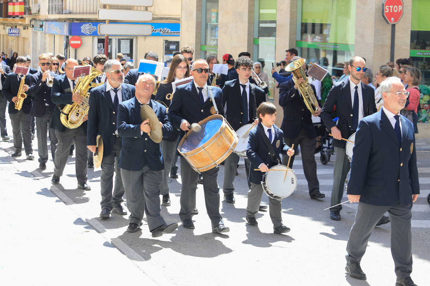 Procesión del Resucitdo en Lorca, en imágenes