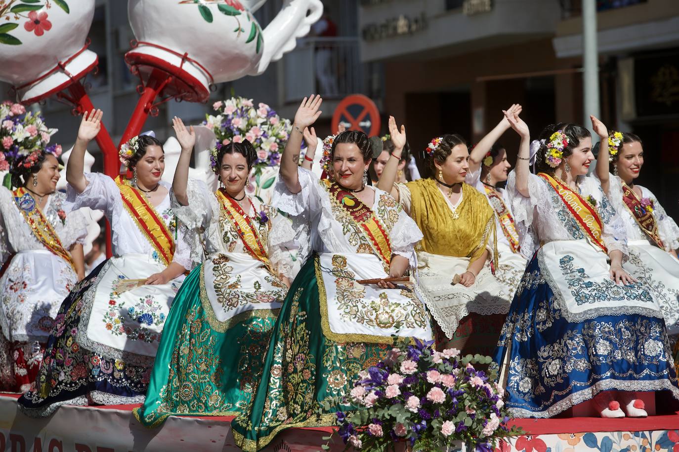 El desfile del Bando de la Huerta, en imágenes