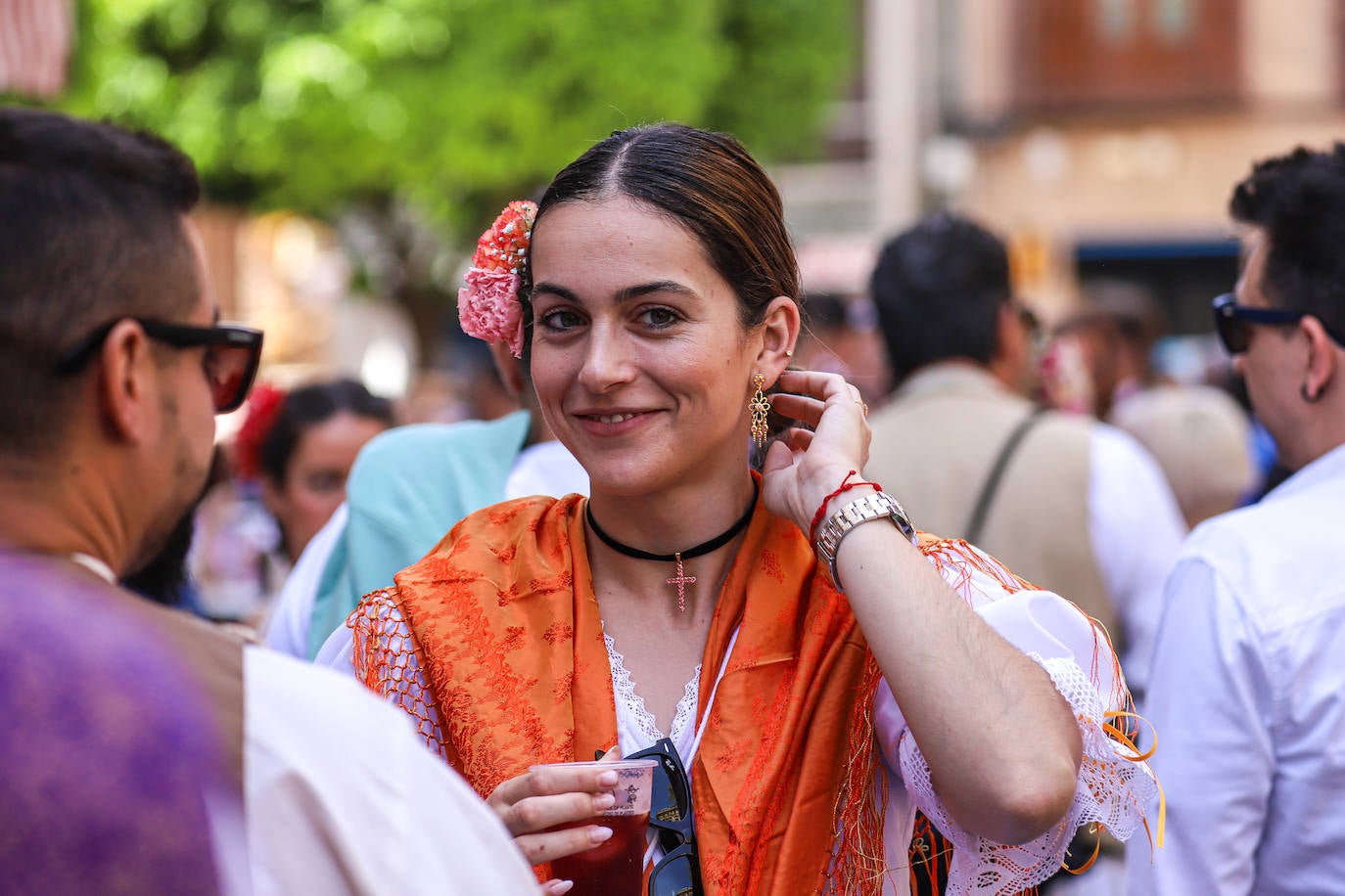 Las imágenes del ambiente festivo que inunda las calles en el Bando de la Huerta