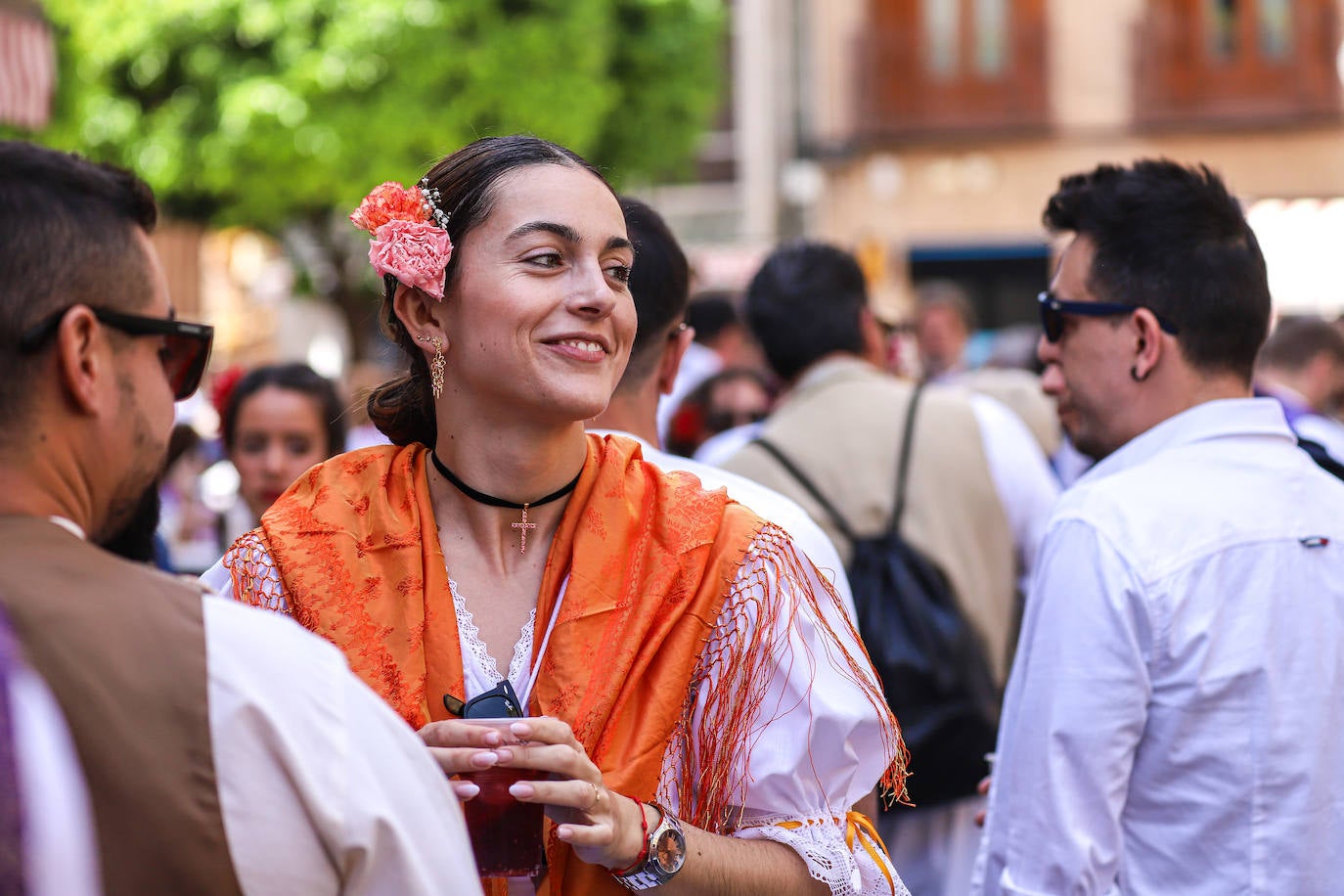 Las imágenes del ambiente festivo que inunda las calles en el Bando de la Huerta