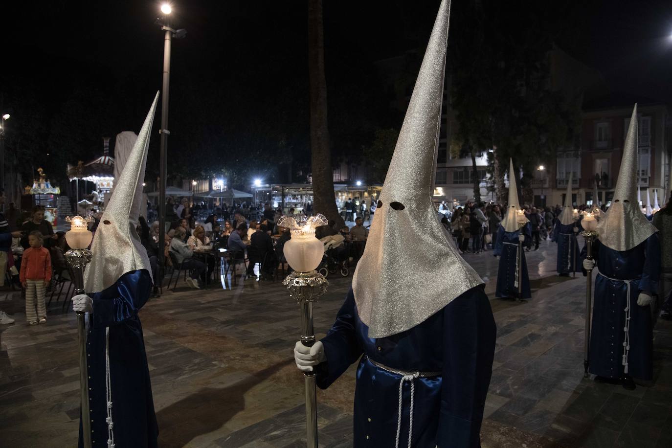 Las imágenes de la procesión Prendimiento el lunes en Cartagena