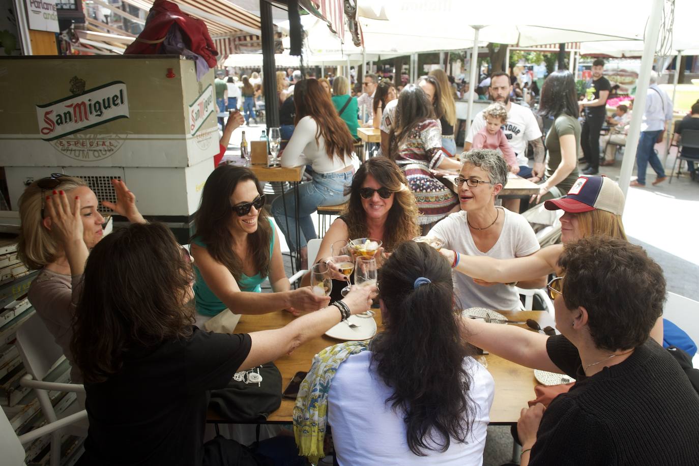 Bares y restaurantes de Murcia llenos en Semana Santa