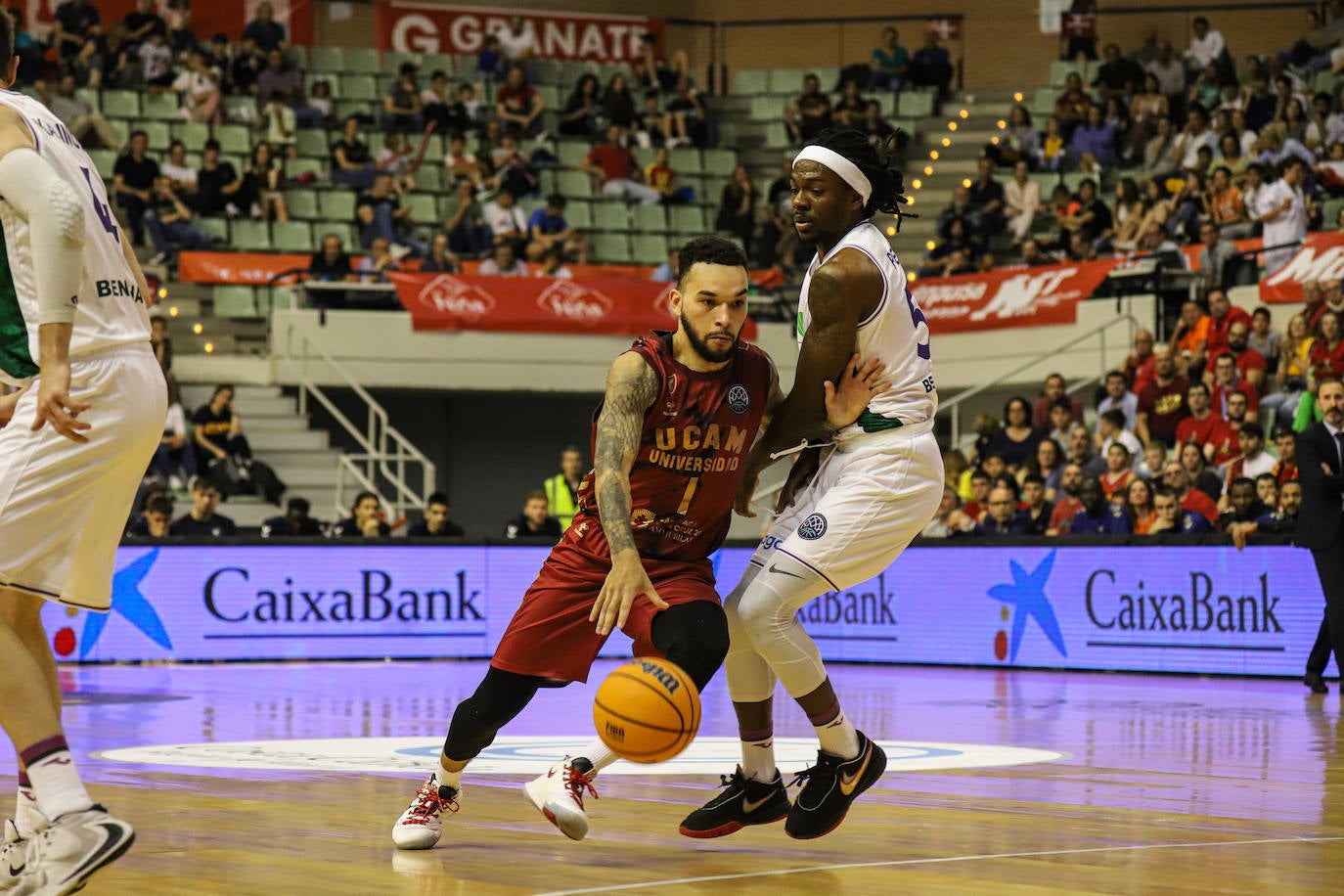 Las imágenes del partido UCAM Murcia CB-Unicaja (74-96)