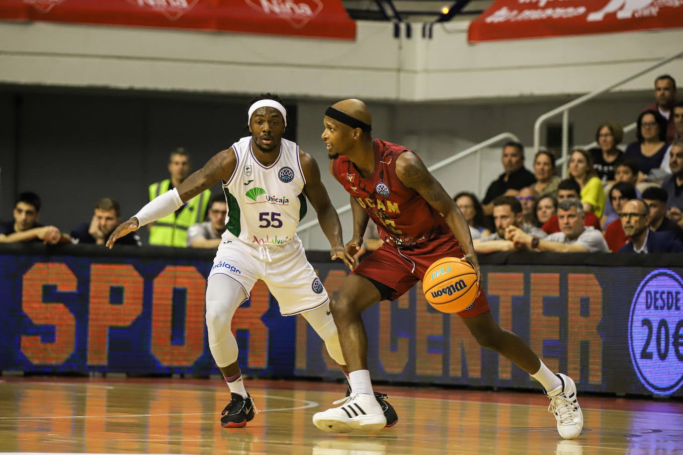 Las imágenes del partido UCAM Murcia CB-Unicaja (74-96)