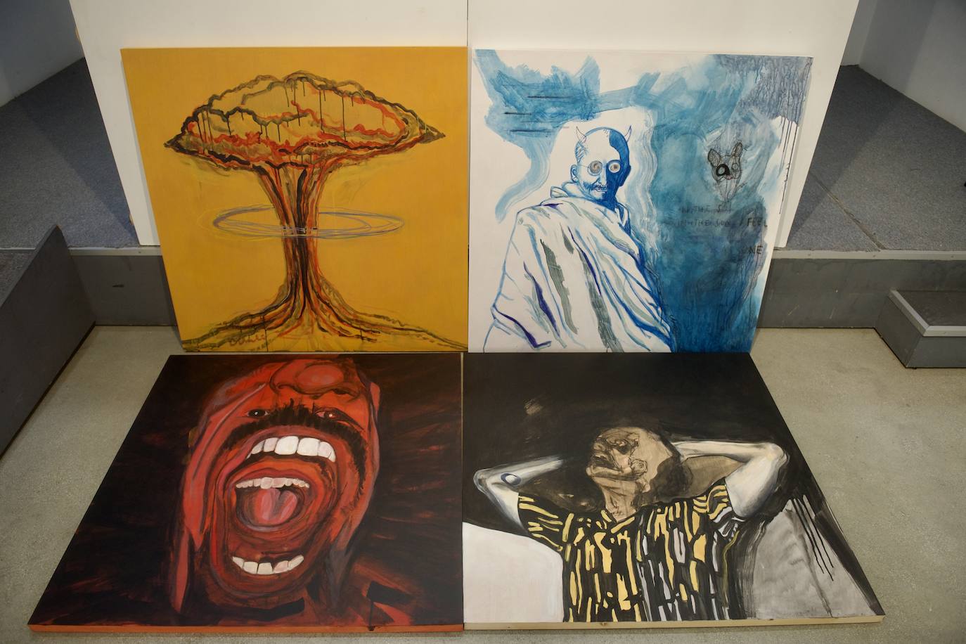 La exposición &#039;Apöpcalipsis&#039; de Claudio Aldaz, en imágenes