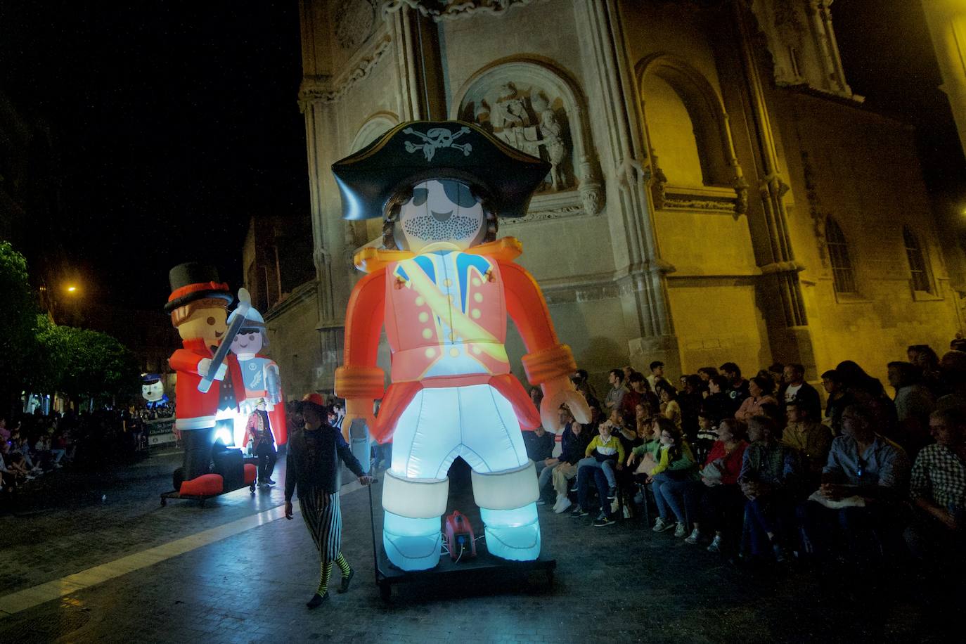 La llegada de la Sardina a Murcia, en imágenes