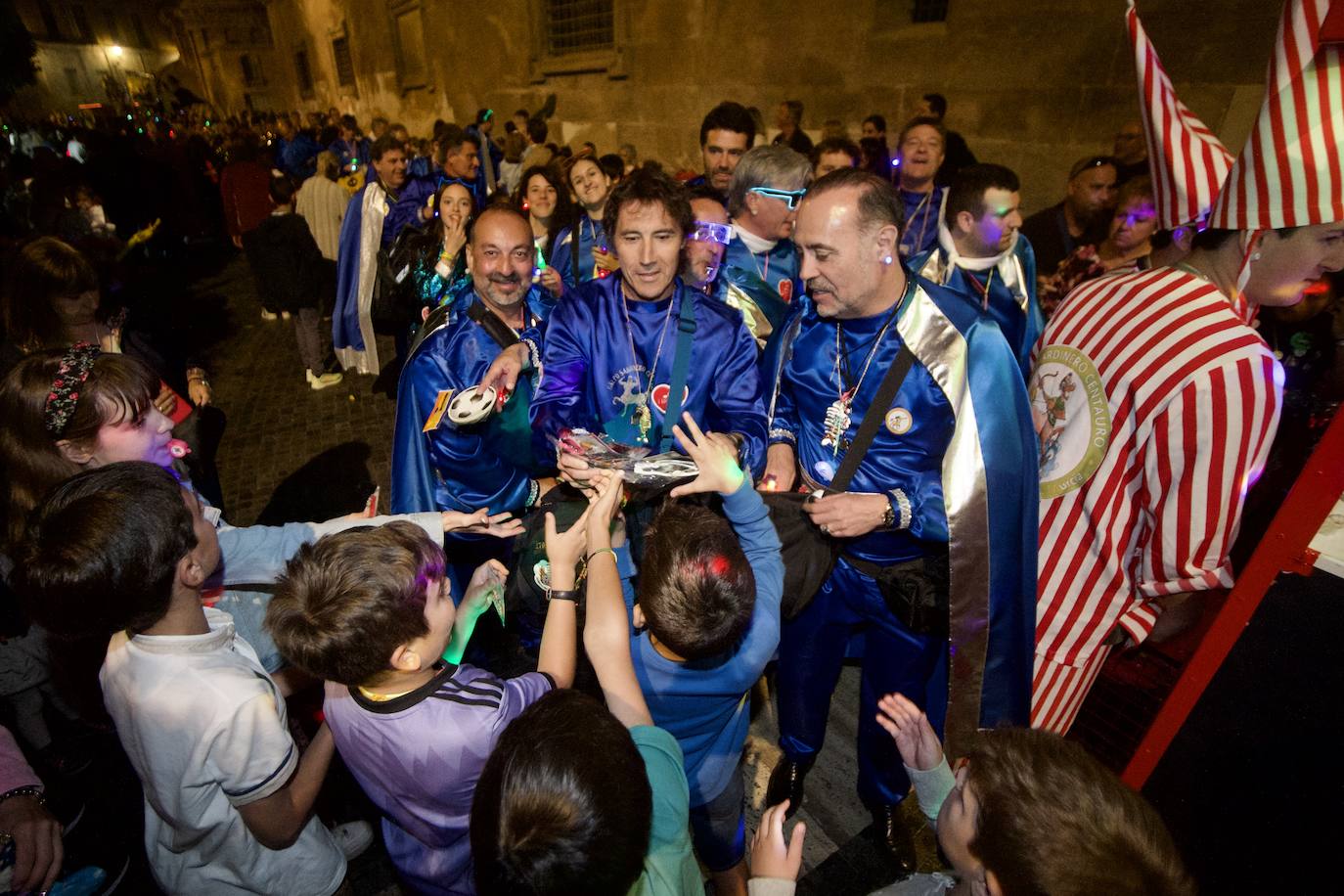 La llegada de la Sardina a Murcia, en imágenes