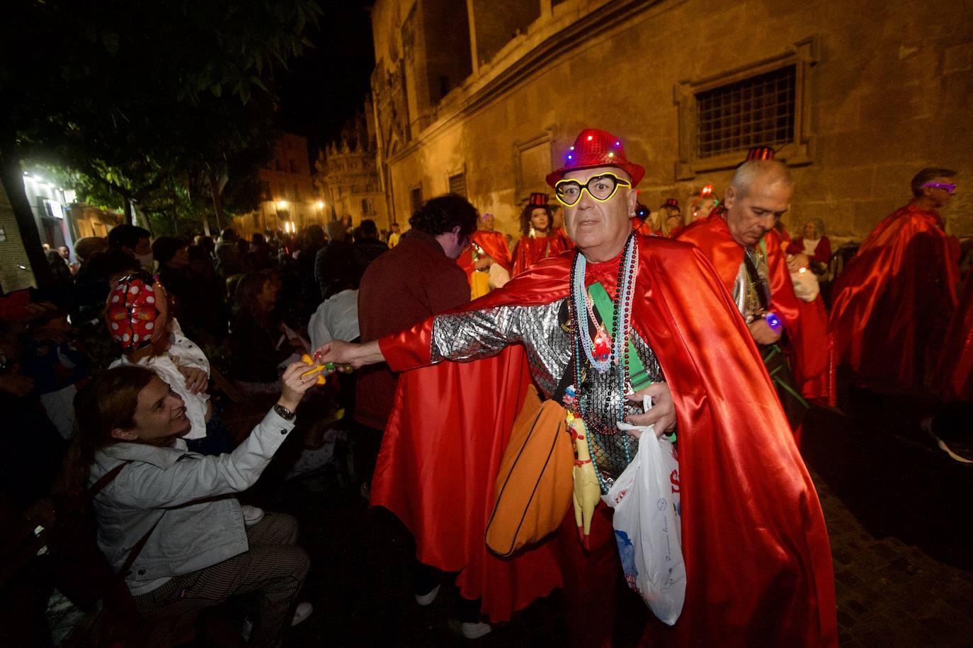 La llegada de la Sardina a Murcia, en imágenes