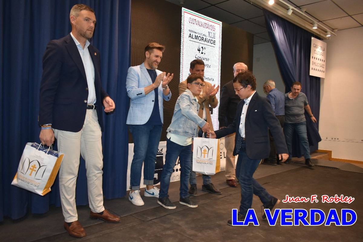 Entrega de premios de los concursos almorávides sobre las Fiestas de la Cruz de Caravaca