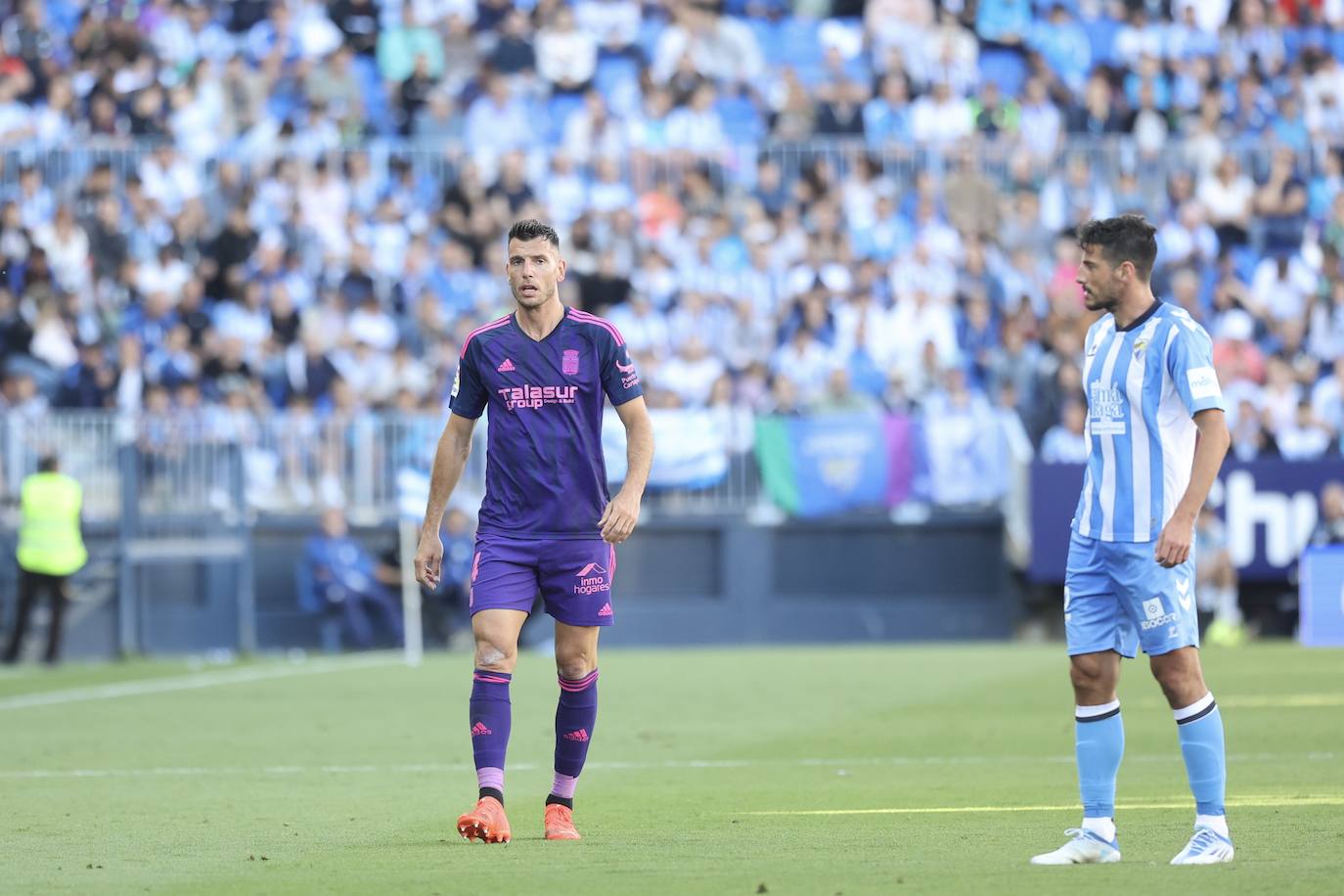 El partido del Cartagena contra el Málaga, en imágenes