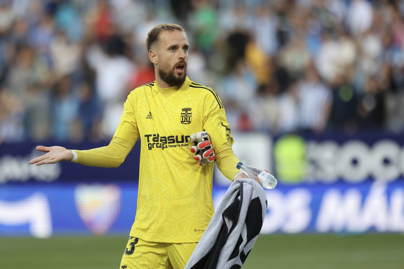 El partido del Cartagena contra el Málaga, en imágenes