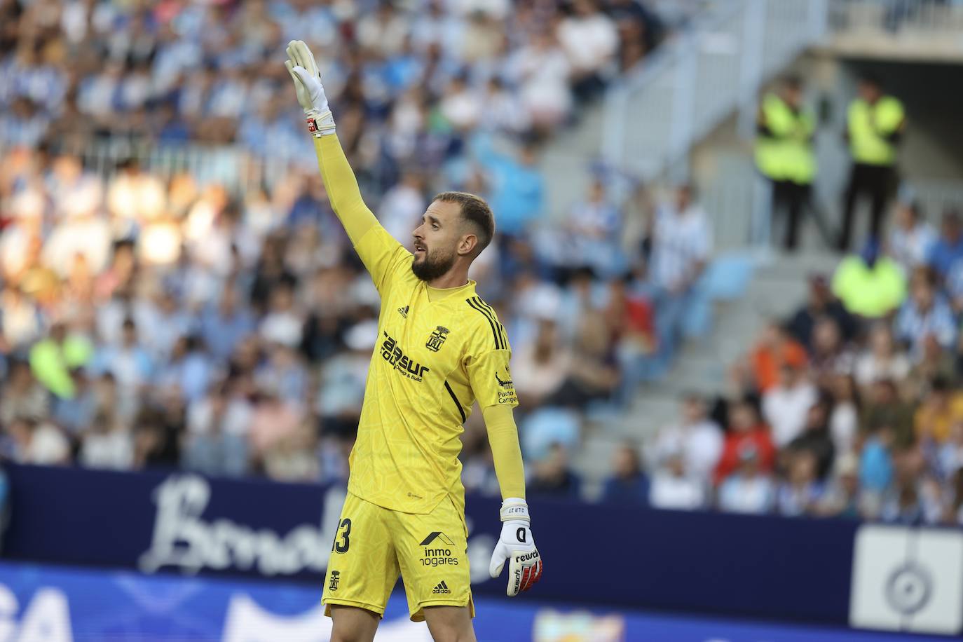 El partido del Cartagena contra el Málaga, en imágenes