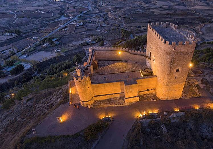 Imagen de archivo del castillo de Jumilla.