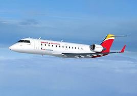 Un avión de Air Nostrum, en una imagen de archivo.