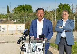 El alcalde de Murcia, José Antonio Serrano, presenta el proyecto.