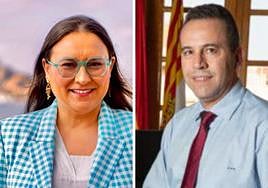 Eva Reverte y José Antonio Blasco.