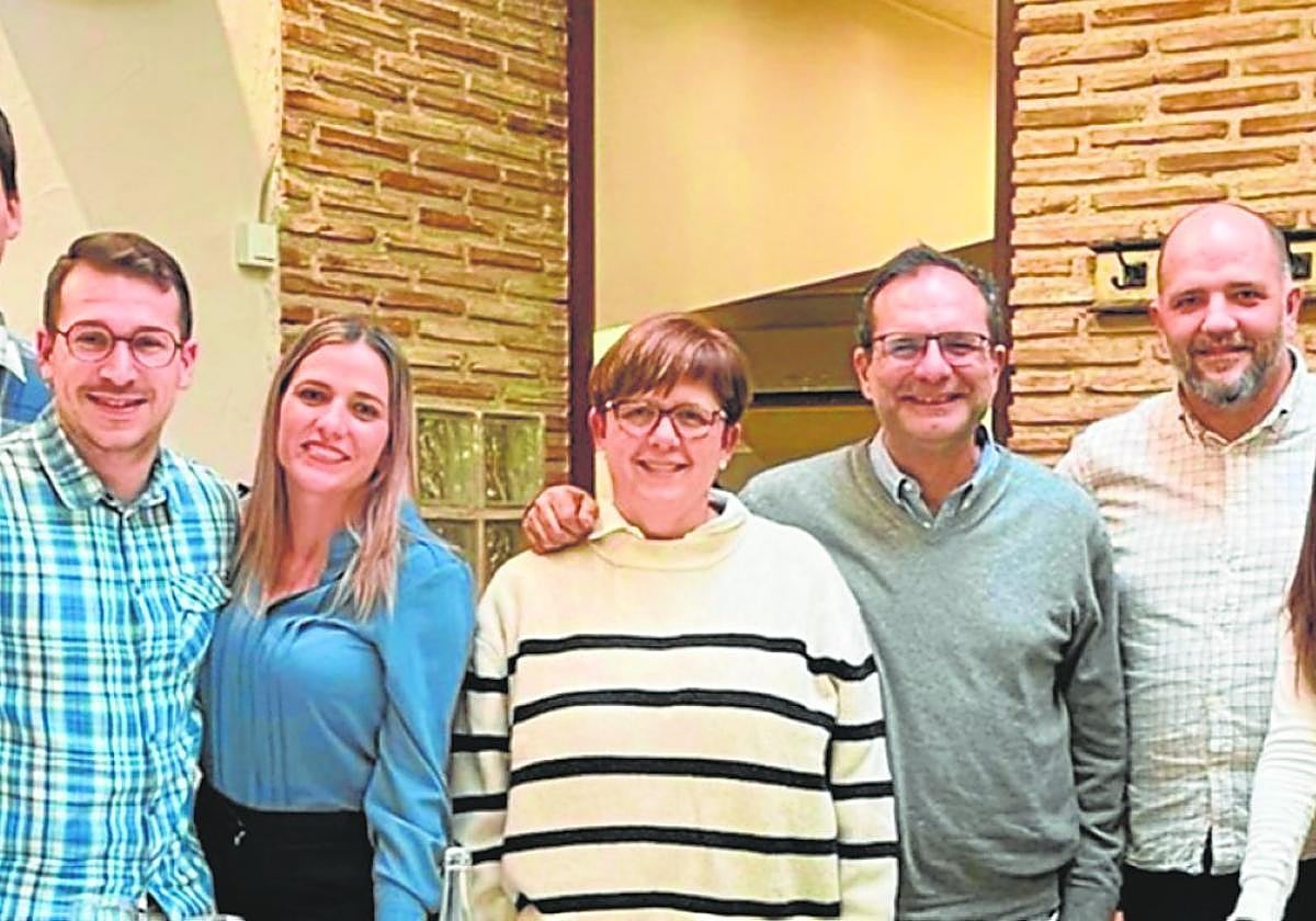 Los investigadores Darío Mandaglio; José Miguel Rivera; Cecilia López; Vanessa Roldán; Francisco Marín; Miguel Ángel Sánchez y Raquel López.