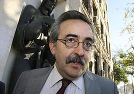 Fernando Ferrín Calamita a su llegada a su juicio en el TSJ, celebrado en el año 2009.
