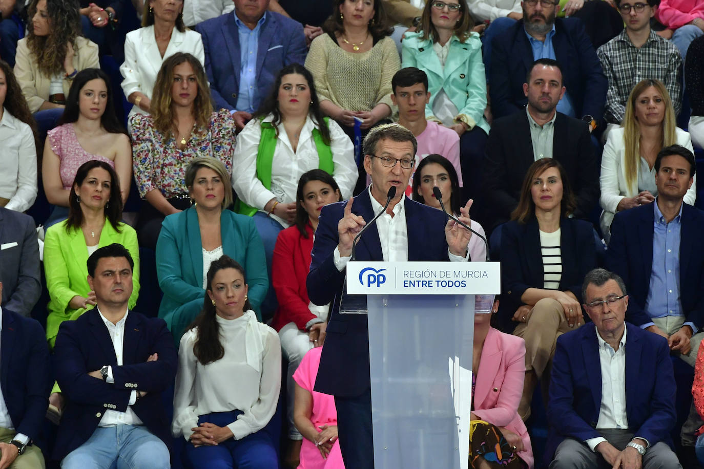 La presentación de los 45 candidatos del PP a alcalde en la Región, en imágenes