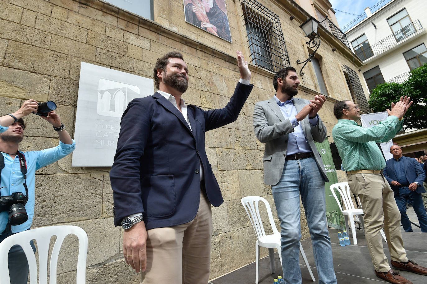 El mitin de Vox en Murcia, en imágenes