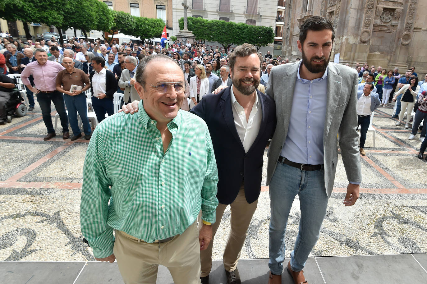 El mitin de Vox en Murcia, en imágenes