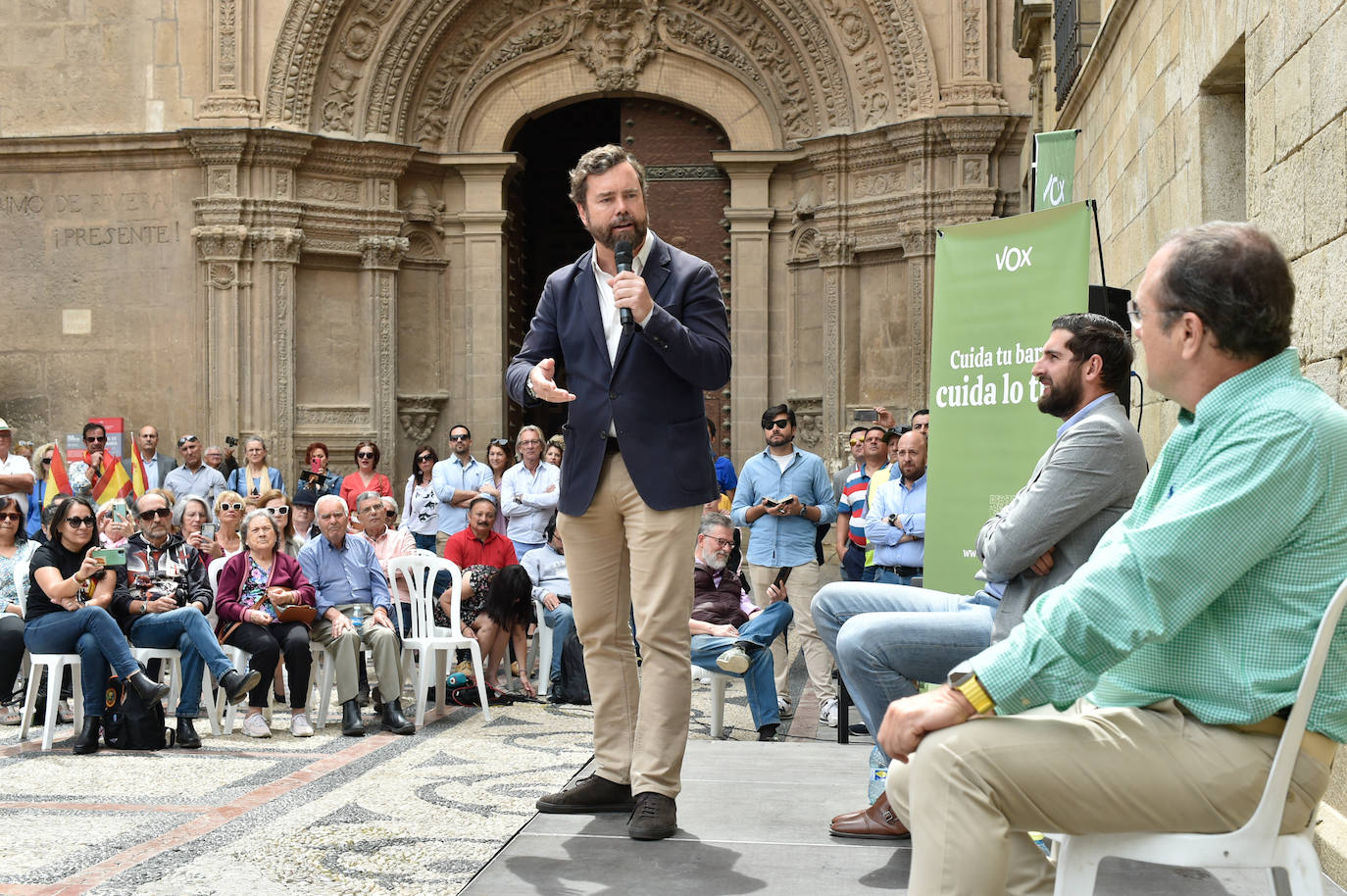 El mitin de Vox en Murcia, en imágenes