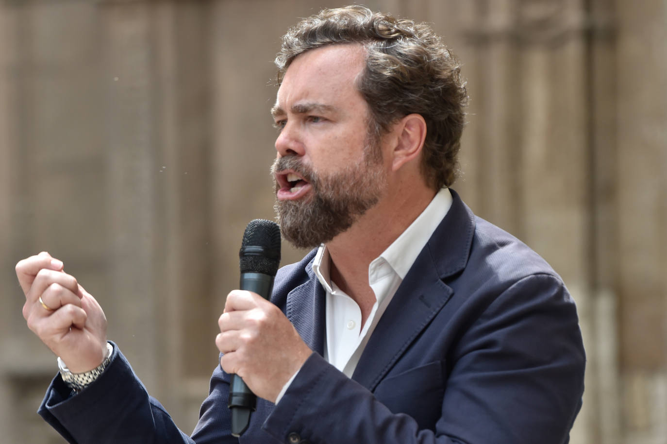 El mitin de Vox en Murcia, en imágenes