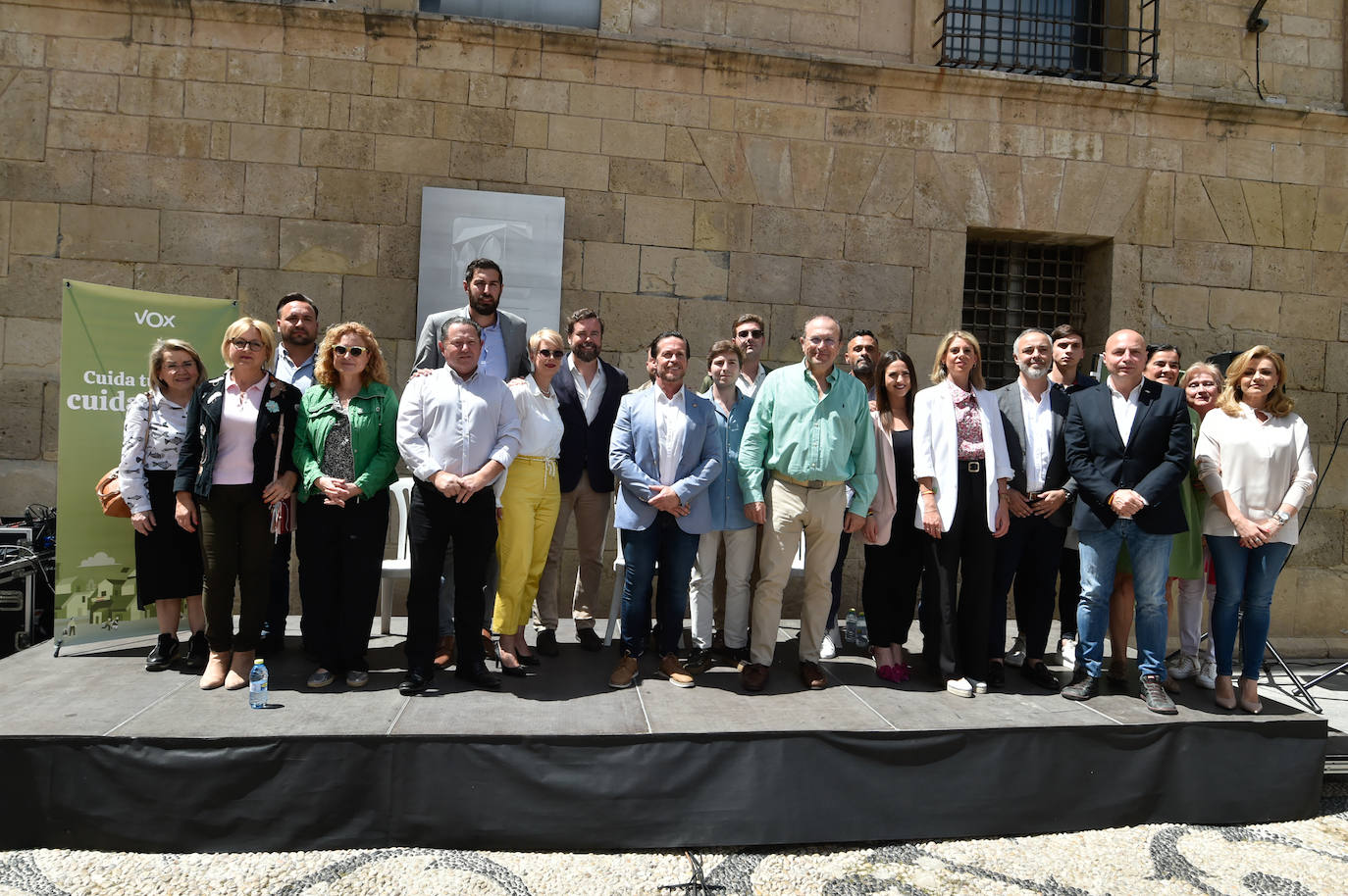 El mitin de Vox en Murcia, en imágenes