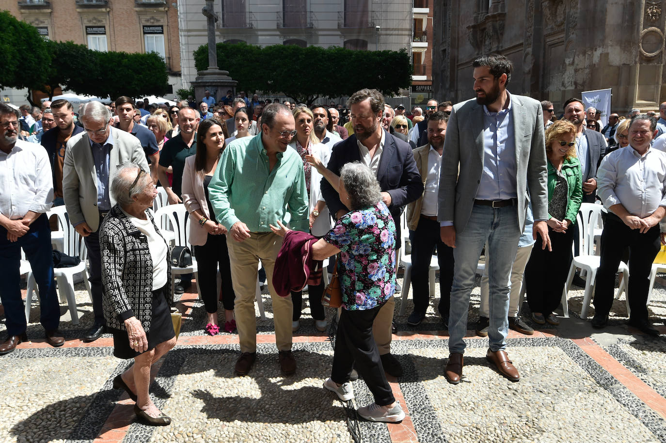 El mitin de Vox en Murcia, en imágenes