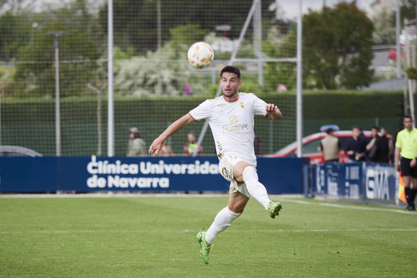 El empate del Real Murcia frente a Osasuna Promesas, en directo