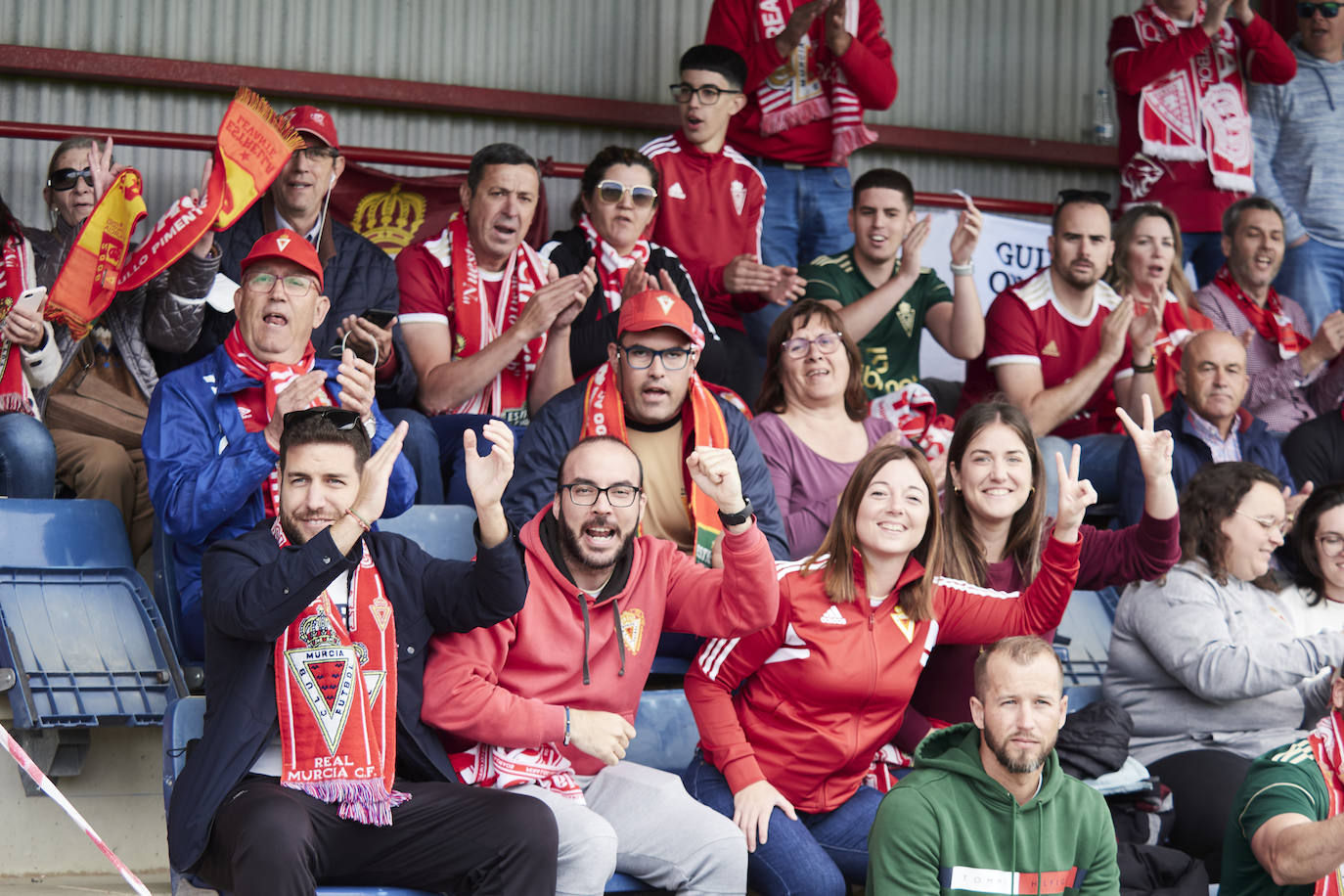 El empate del Real Murcia frente a Osasuna Promesas, en directo