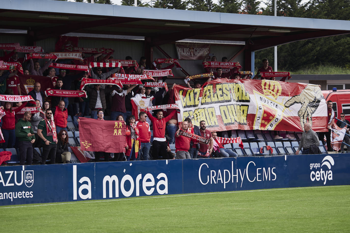 El empate del Real Murcia frente a Osasuna Promesas, en directo