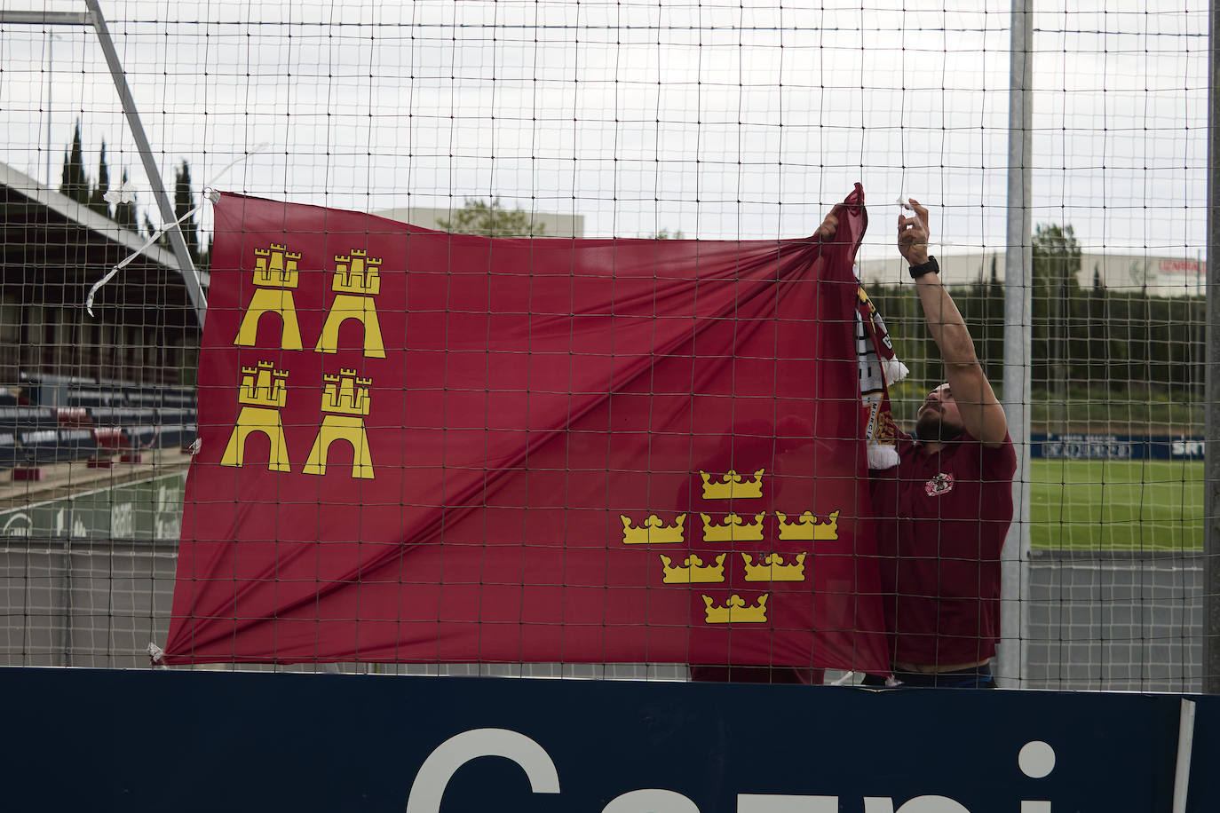 El empate del Real Murcia frente a Osasuna Promesas, en directo