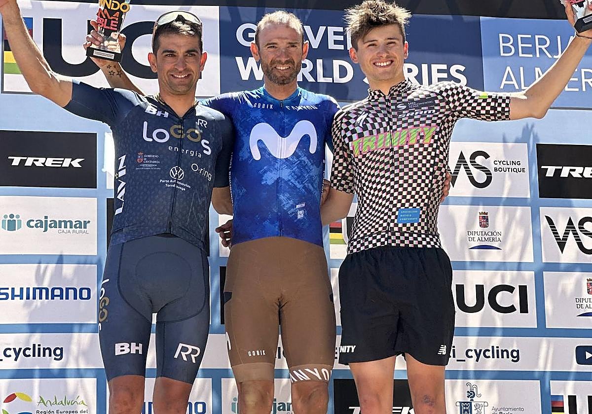 Valverde, en lo más alto del podio de La Indomable.