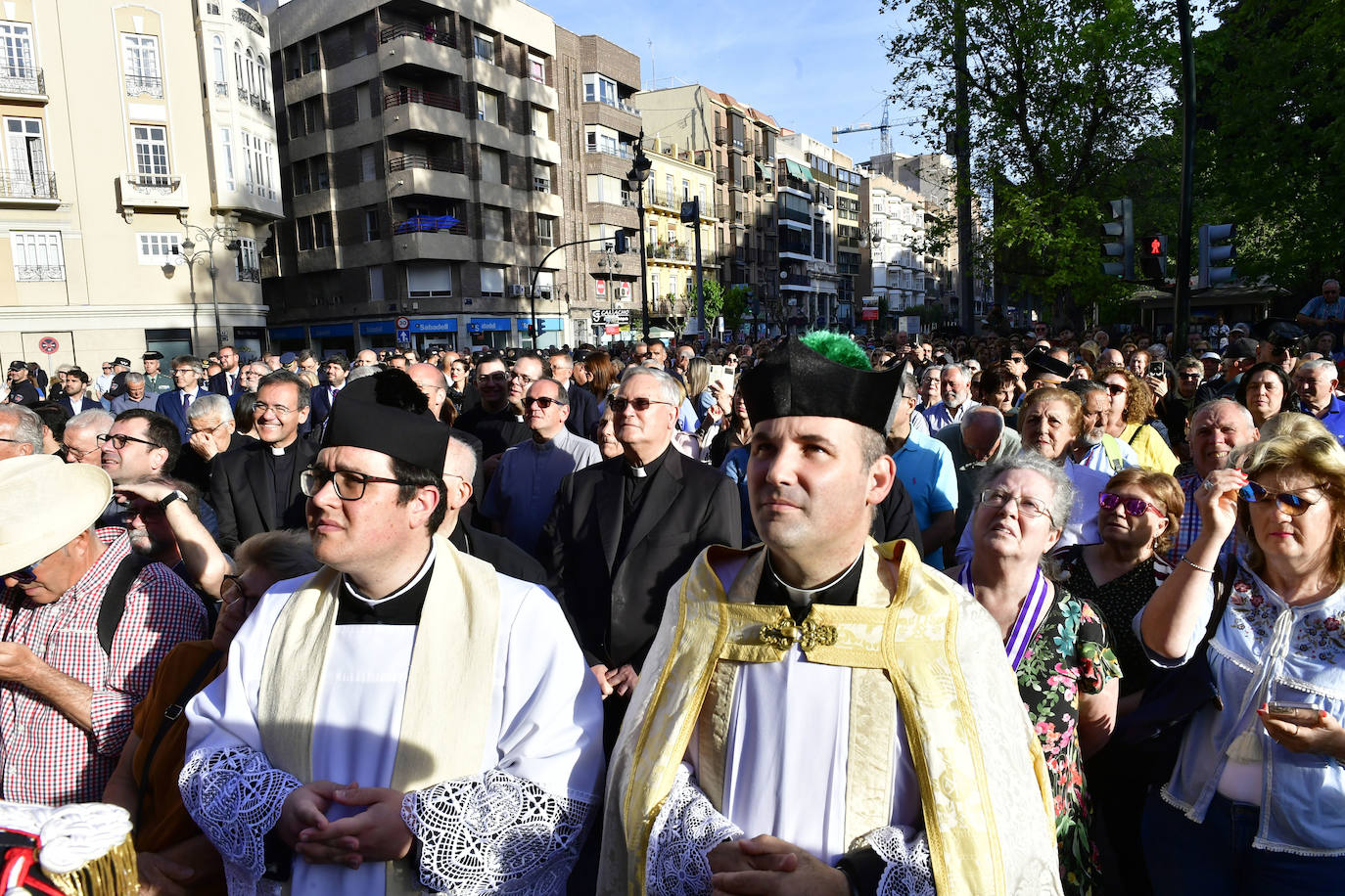 La subida de la Virgen de la Fuensanta a su santuario, en imágenes