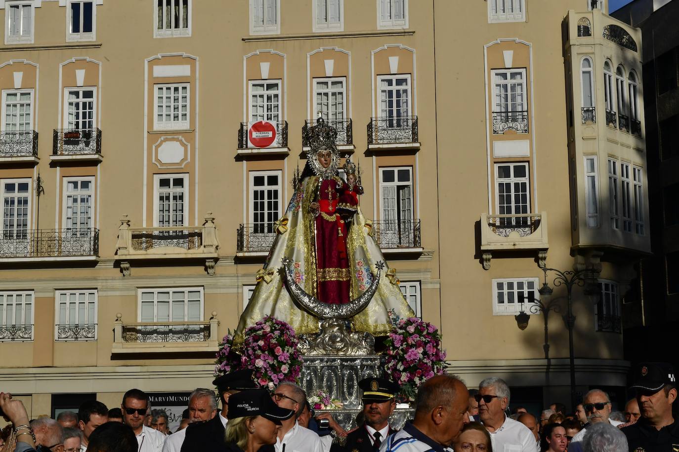La subida de la Virgen de la Fuensanta a su santuario, en imágenes