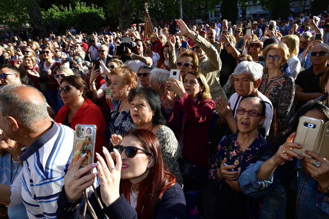 La subida de la Virgen de la Fuensanta a su santuario, en imágenes