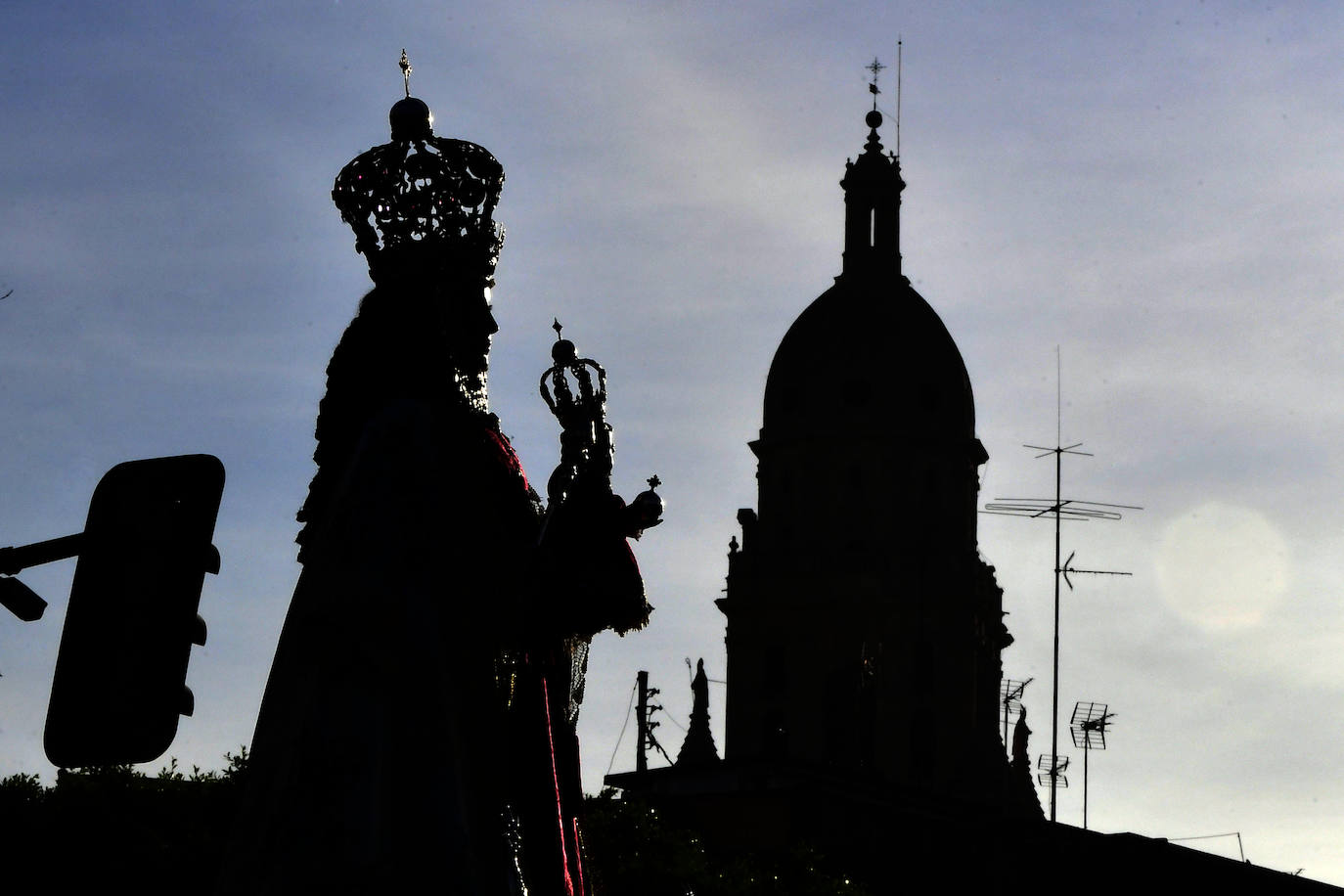 La subida de la Virgen de la Fuensanta a su santuario, en imágenes
