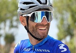 Alejandro Valverde, el pasado domingo en Berja (Almería).