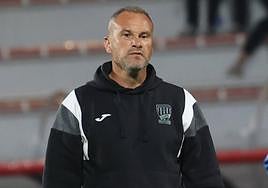 Randri García, el pasado viernes en Lezama.