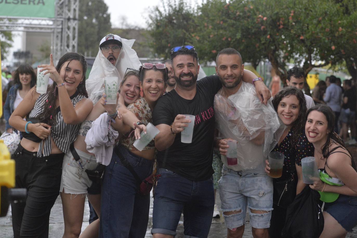 Desalojan el festival Warm Up por una tromba de agua