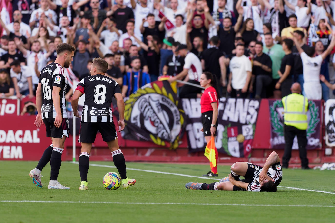 El empate del Cartagena frente al Albacete, en imágenes