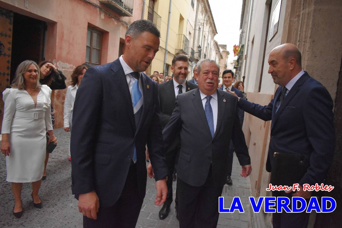 Sánchez Robles invita a vivir con intensidad las Fiestas de la Cruz