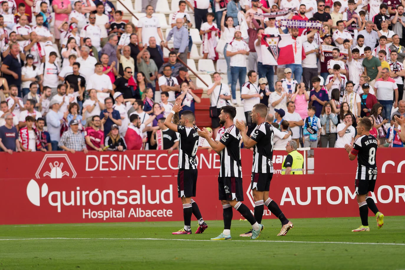 El empate del Cartagena frente al Albacete, en imágenes