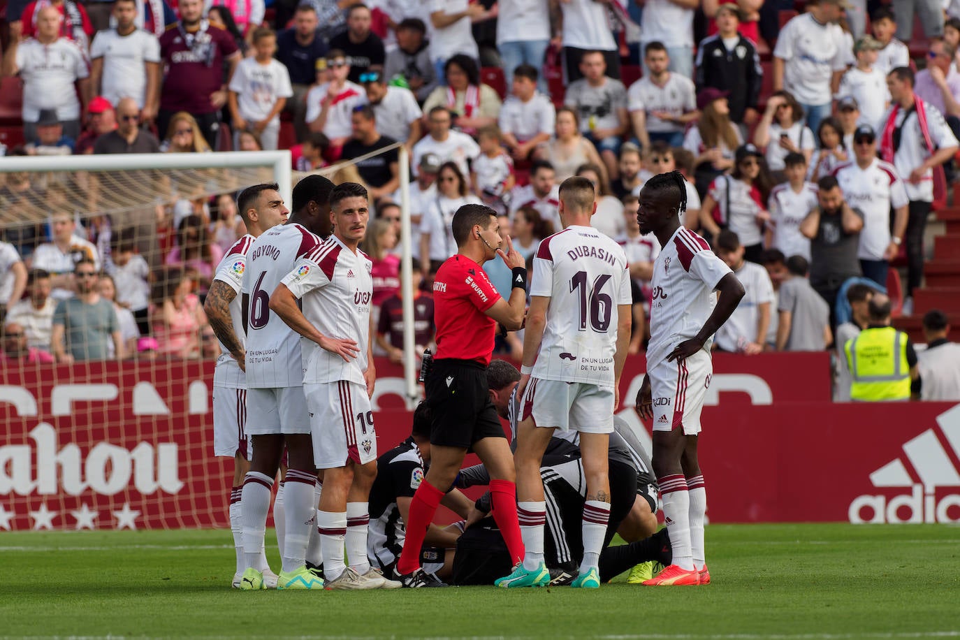 El empate del Cartagena frente al Albacete, en imágenes