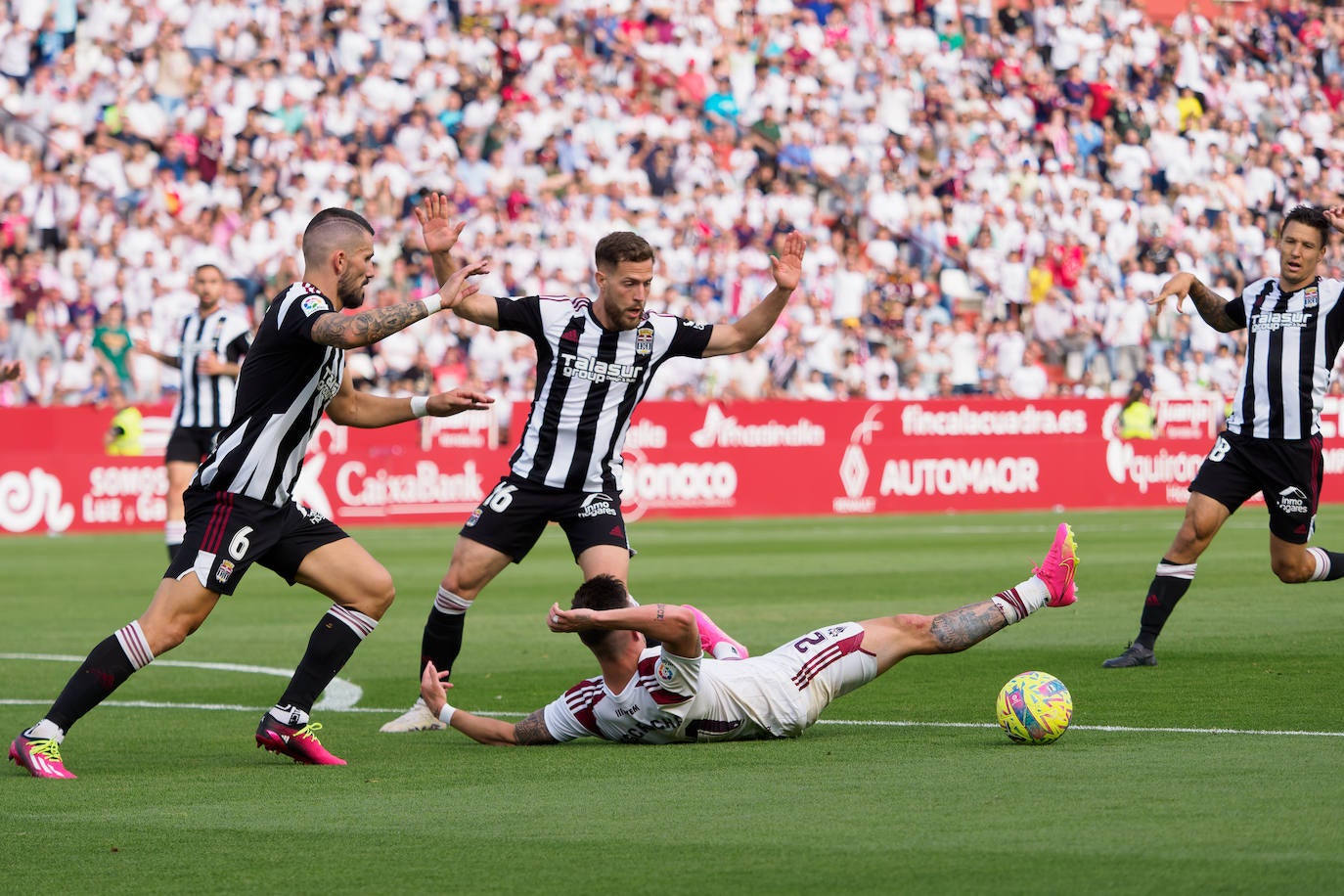 El empate del Cartagena frente al Albacete, en imágenes